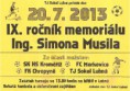 Memoriál Ing. Simona Musila